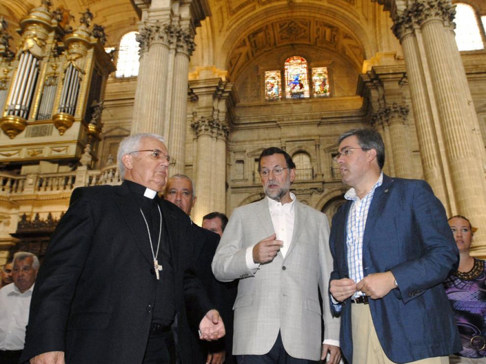 Rajoy ha visitado la Catedral de Jaén, que aspira a convertirse en Patrimonio de la Humanidad.