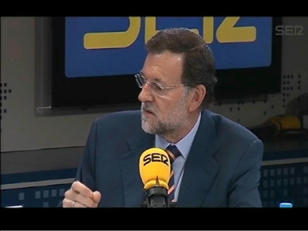 Rajoy, en la cadena SER