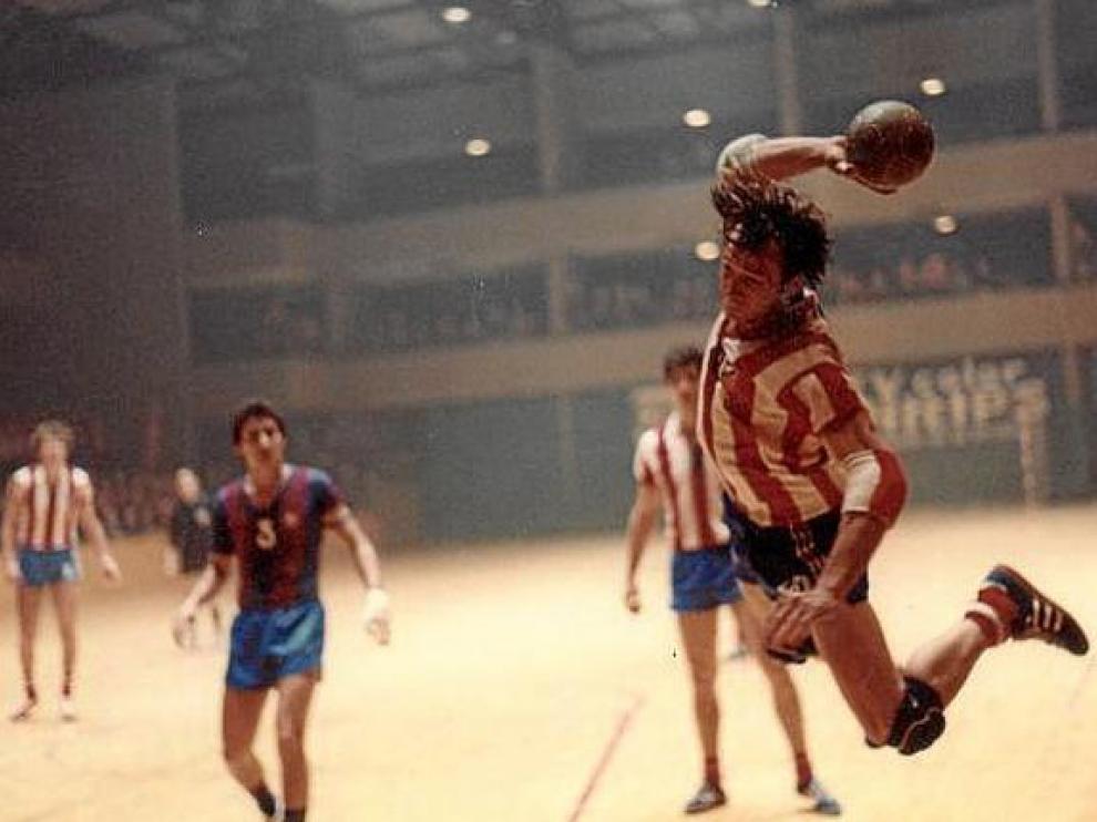 El extremo Fernando de Andrés, en una imagen de su etapa en el Atlético de Madrid.