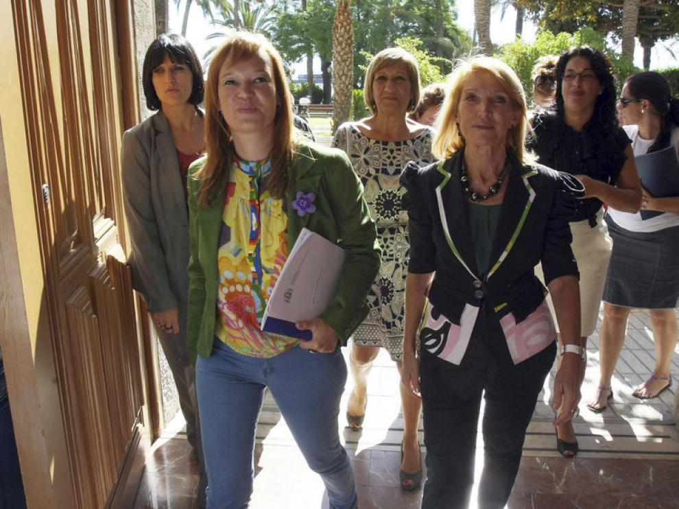 La ministra de Sanidad, Leire Pajín, durante las jornadas