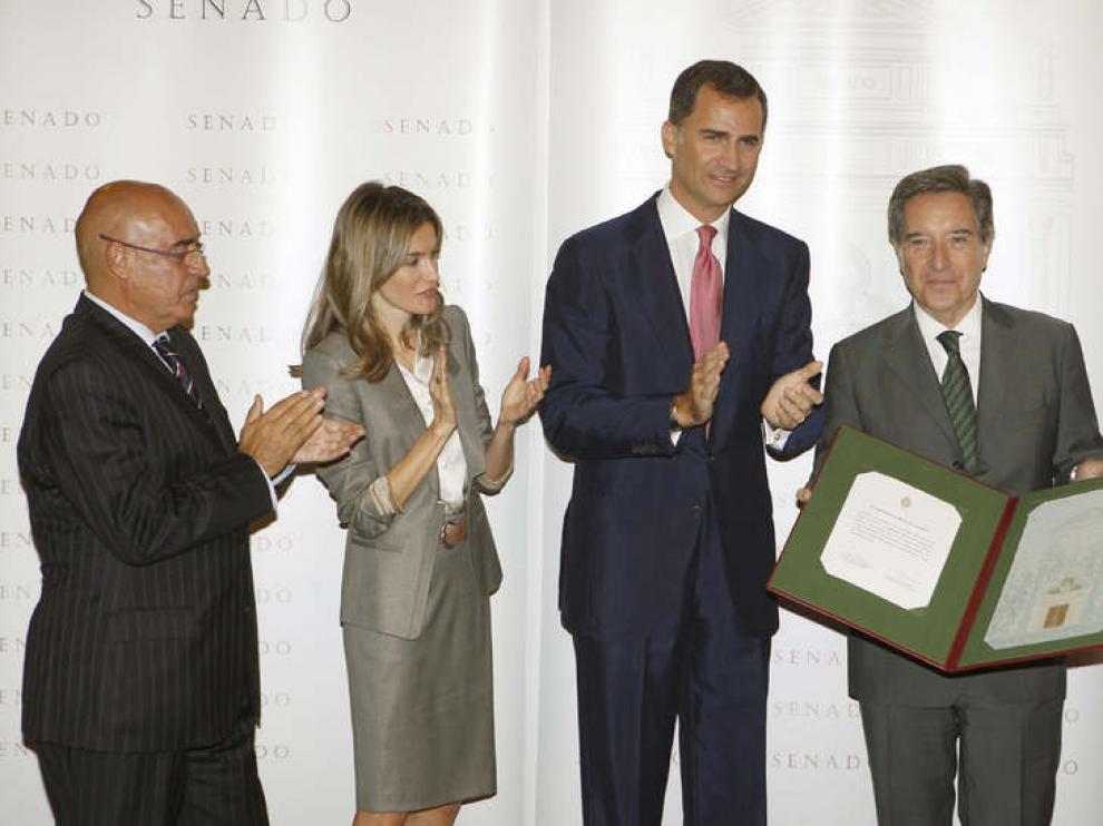 Los Príncipes de Asturias entregan el premio a Iñaki Gabilondo