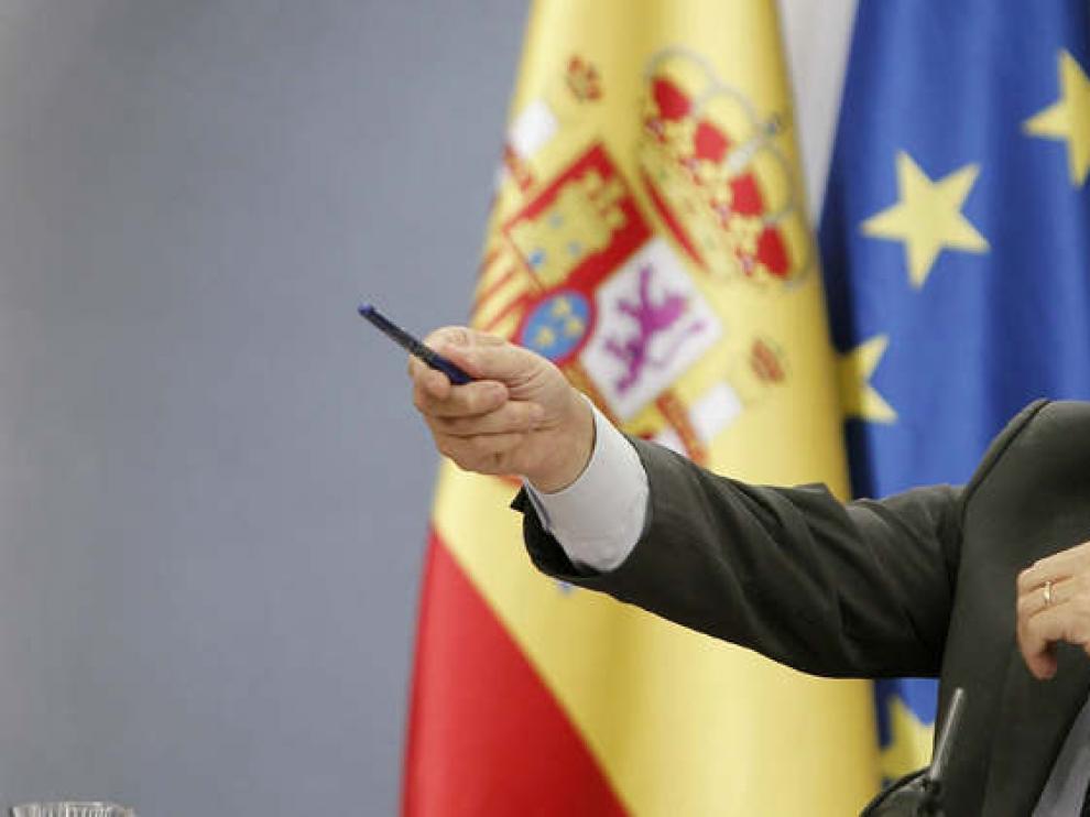 Blanco, durante la rueda de prensa posterior al Consejo de Ministros