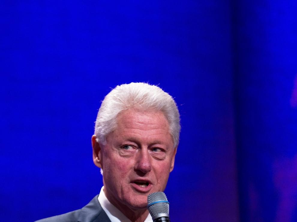 El ex Presidente de EE. UU., Bill Clinton