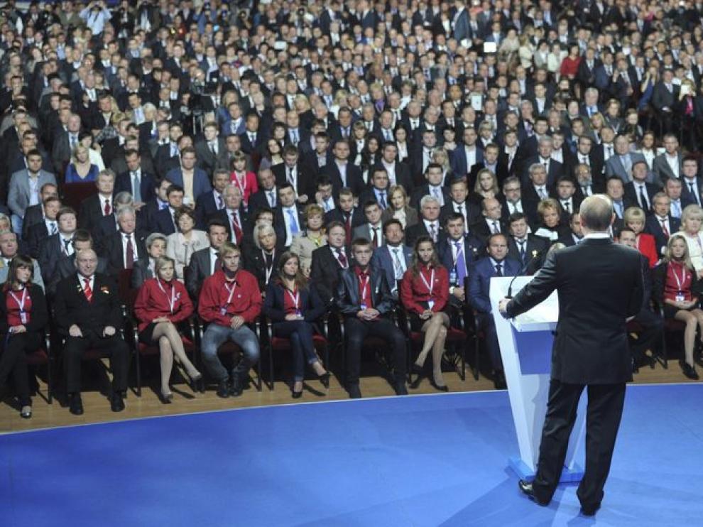 Putin será candidato a la presidencia de Rusia.