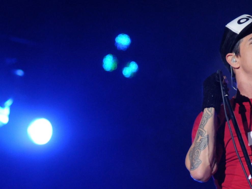 El cantante de Red Hot Chili Peppers, en Río de Janeiro