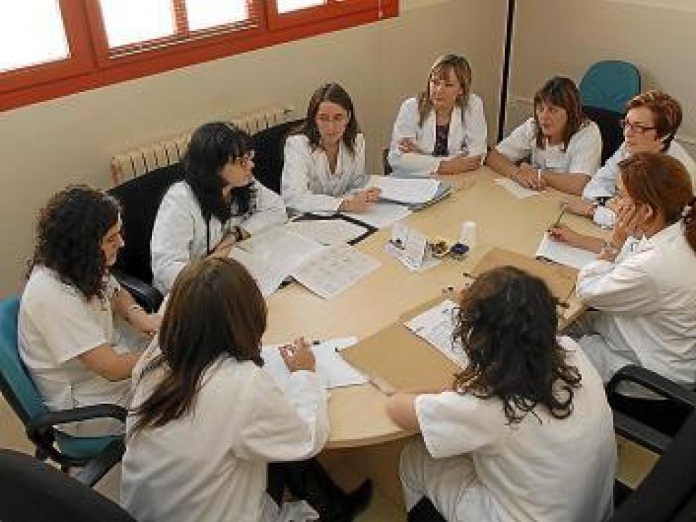 Todo mujeres en la reunión multidisciplinar de la jornada