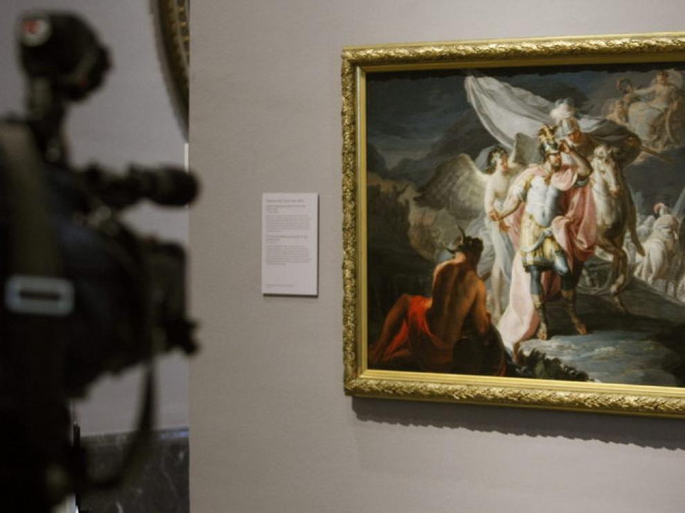 'Aníbal vencedor que por primera vez mira Italia desde los Alpes' llega al Prado