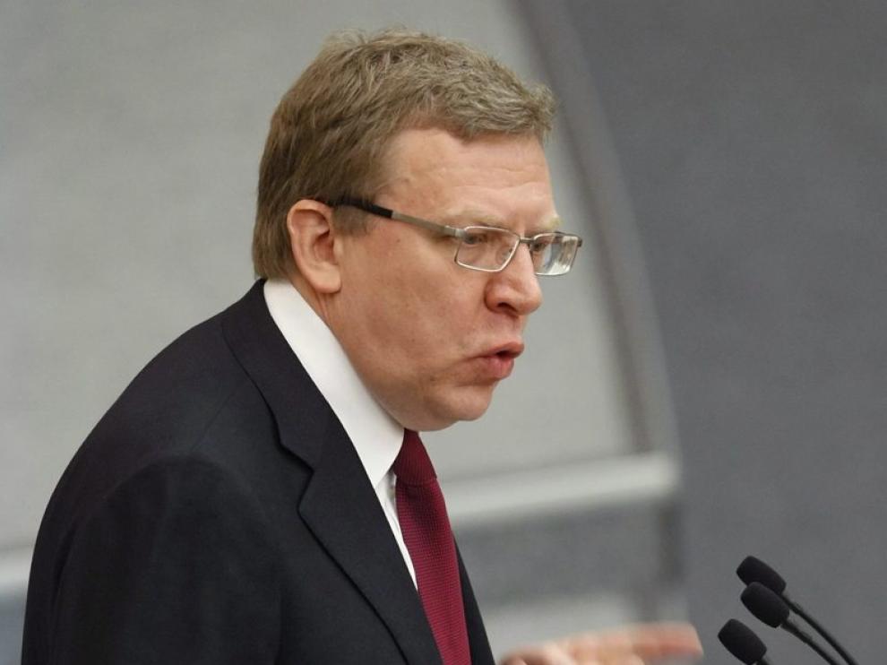 El viceprimer ministro y titular de Finanzas de Rusia, Alexéi Kudrin