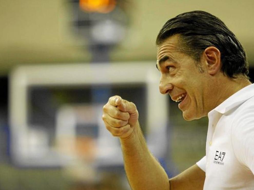 Sergio Scariolo ya dirigió al Emporio Armani en Granada, a su vuelta del Eurobasket.