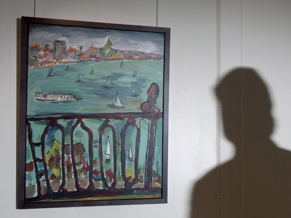 Pinturas del cantante Bob Dylan.