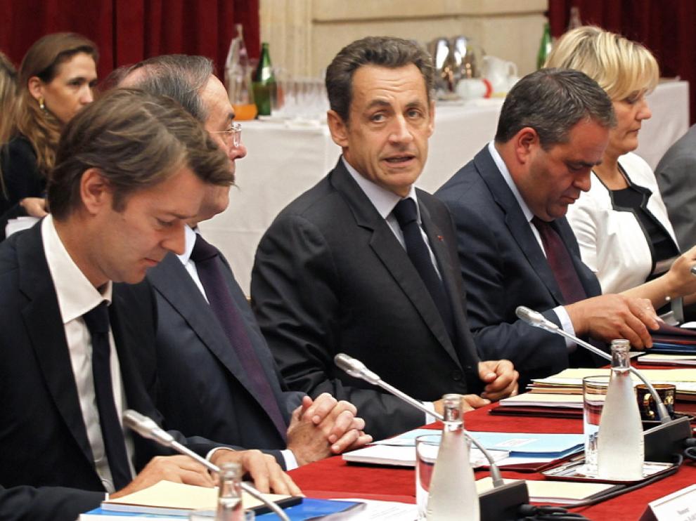 El presidente francés, Nicolás Sarkozy