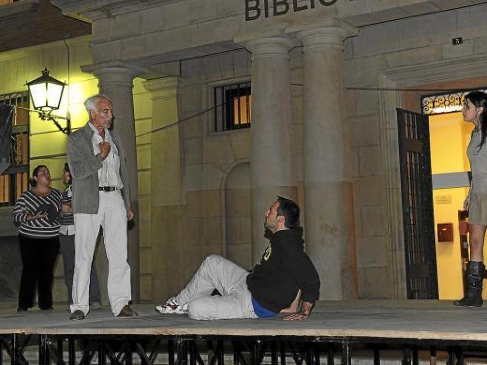 La plaza del Seminario acogió el último ensayo
