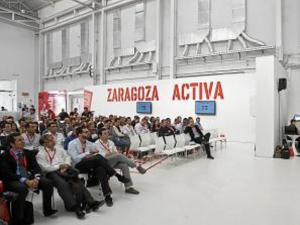 Xabier Uribe-Etxeberría en su conferncia de ayer.