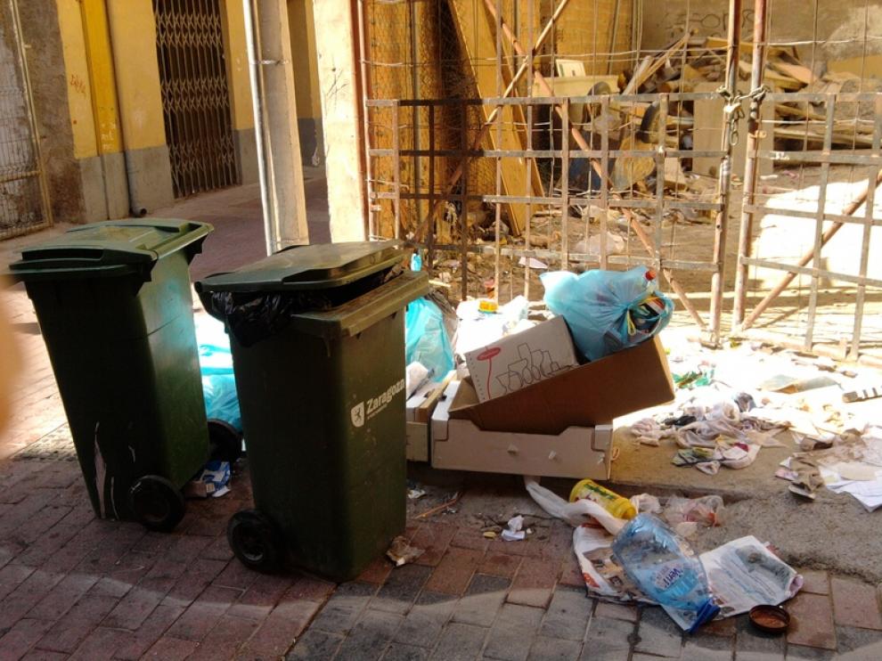 Imagen de la calle de Agustina de Aragón