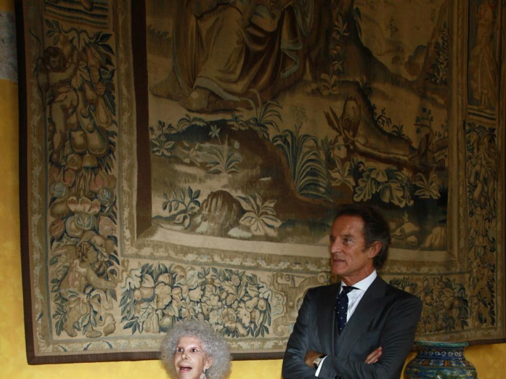 Imagen de los recién casados