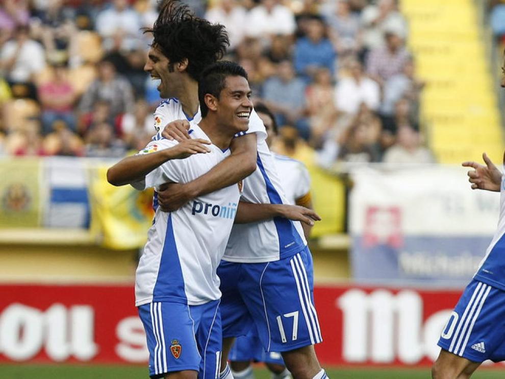 Lafita en el partido contral el Villarreal