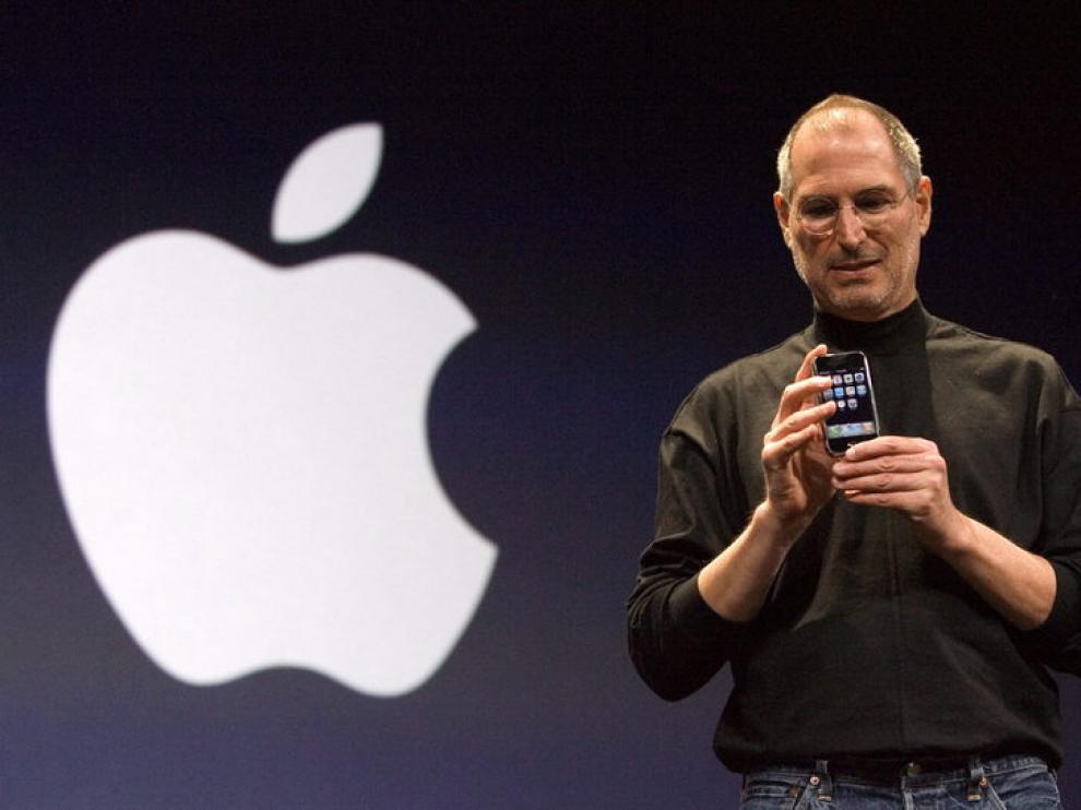 Steve Jobs durante una presentación