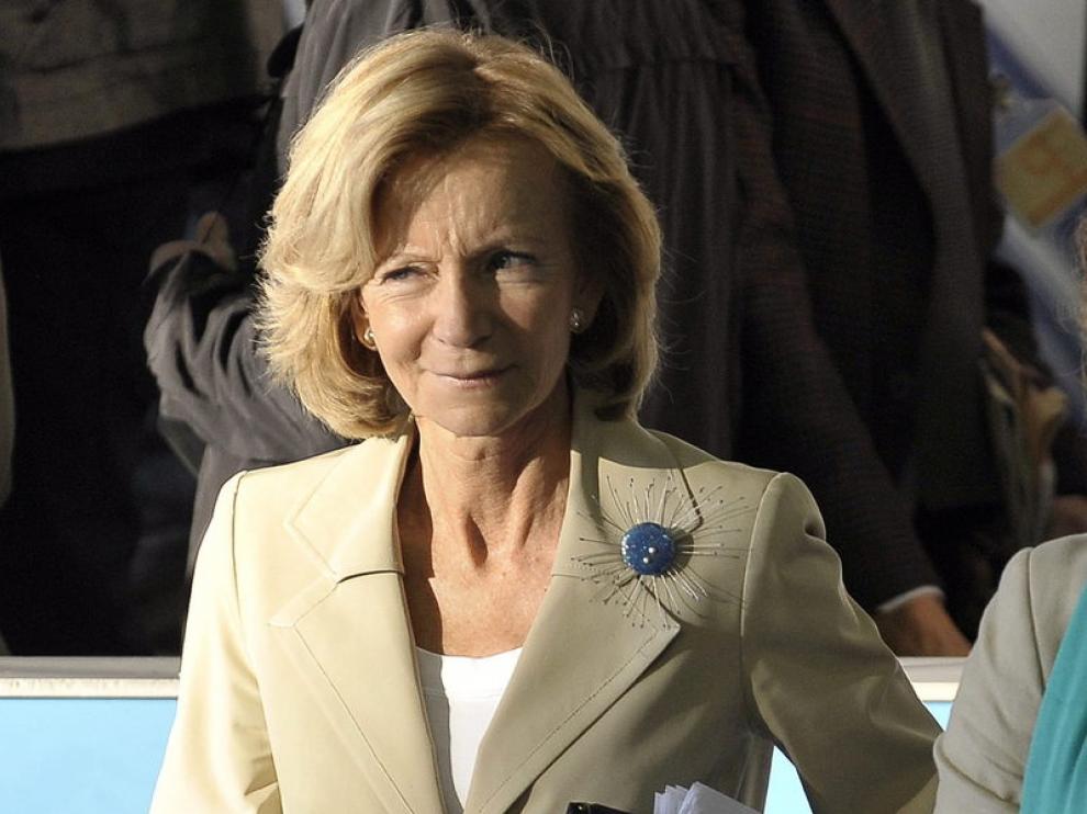 La vicepresidenta económica española, Elena Salgado, en una imagen de archivo.