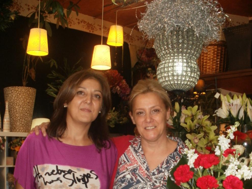 Pilar y Victoria en 'El Jardín de Paula'