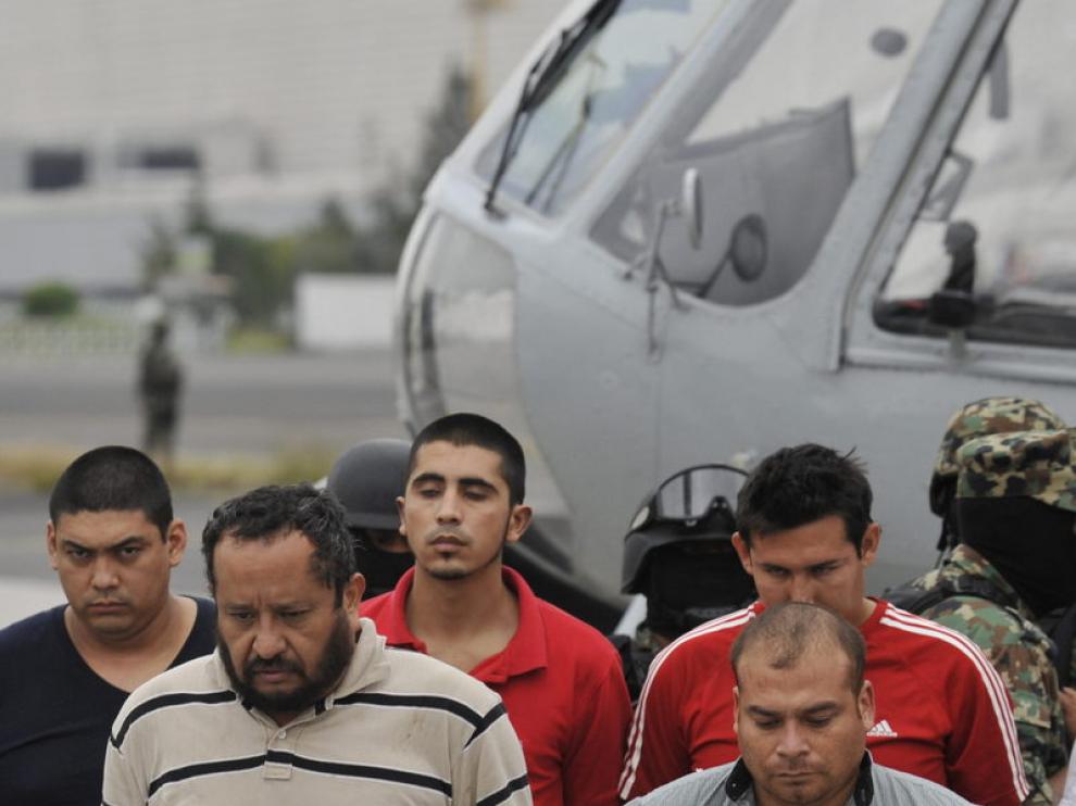 Los sicarios detenidos