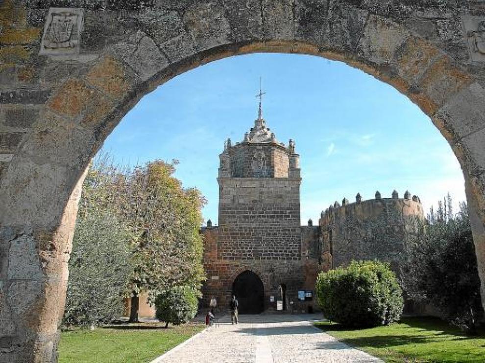 Entrada principal al complejo del monasterio de Veruela.