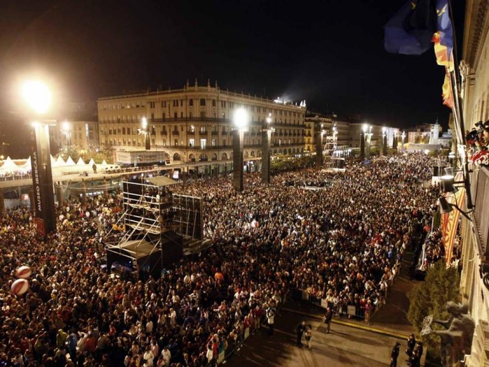 Pregón de las Fiestas del Pilar en el Ayuntamiento