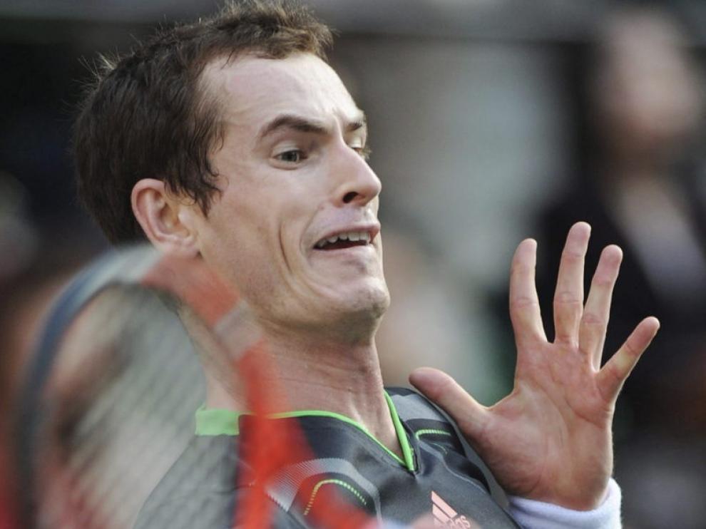 Andy Murray, durante el partido