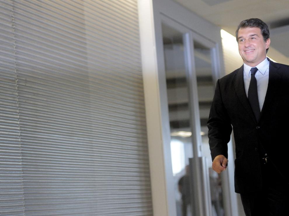 Laporta tras su declaración