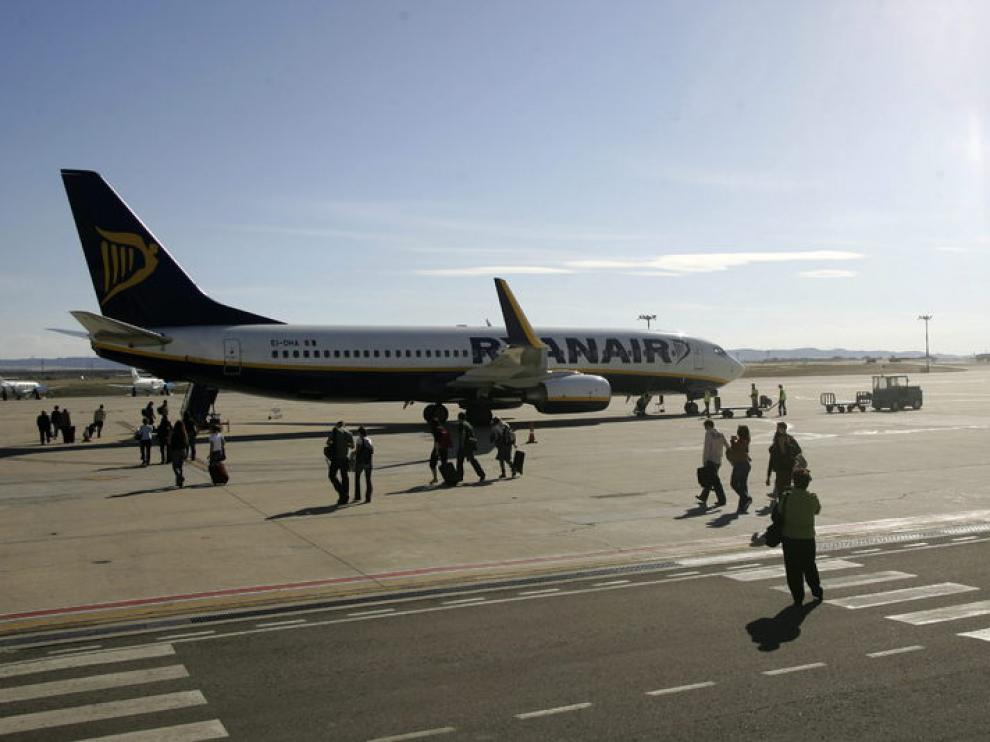 Aeropuero de Zaragoza.