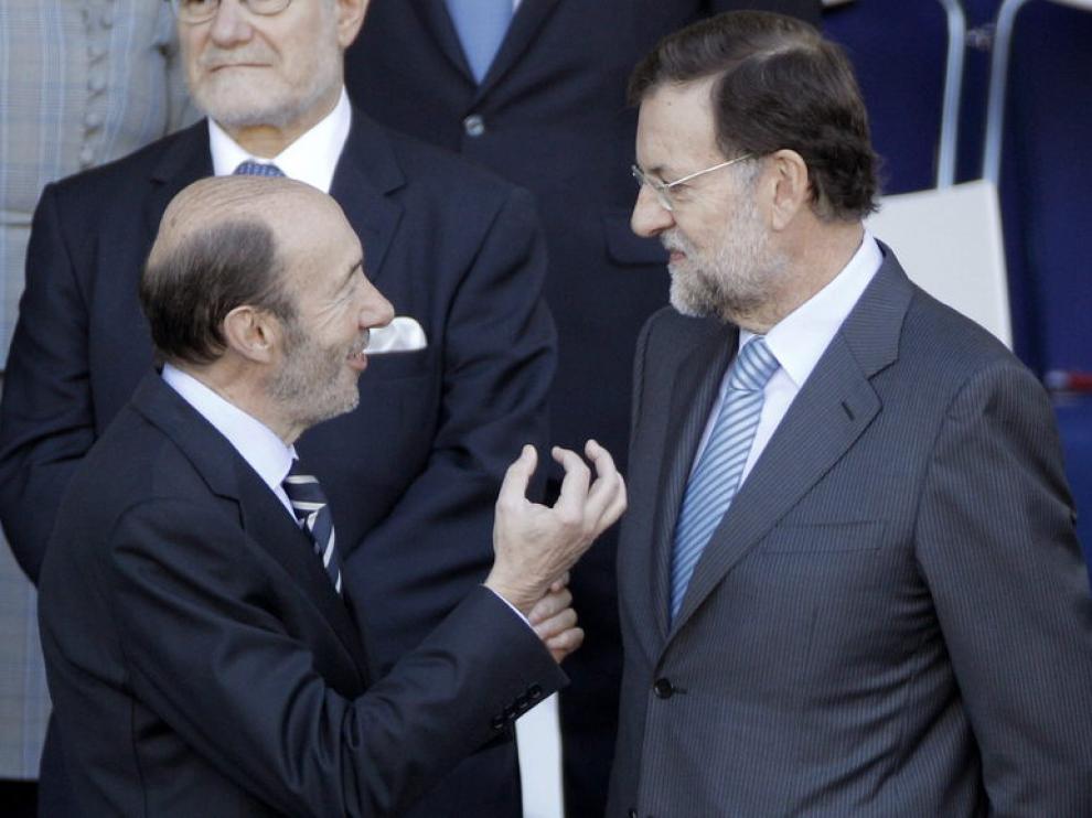 Alfredo Pérez Rubalcaba y Mariano Rajoy principales candidatos a la presidencia del Gobierno