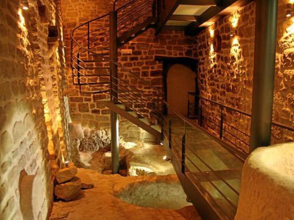 La sinagoga medieval de Uncastillo.