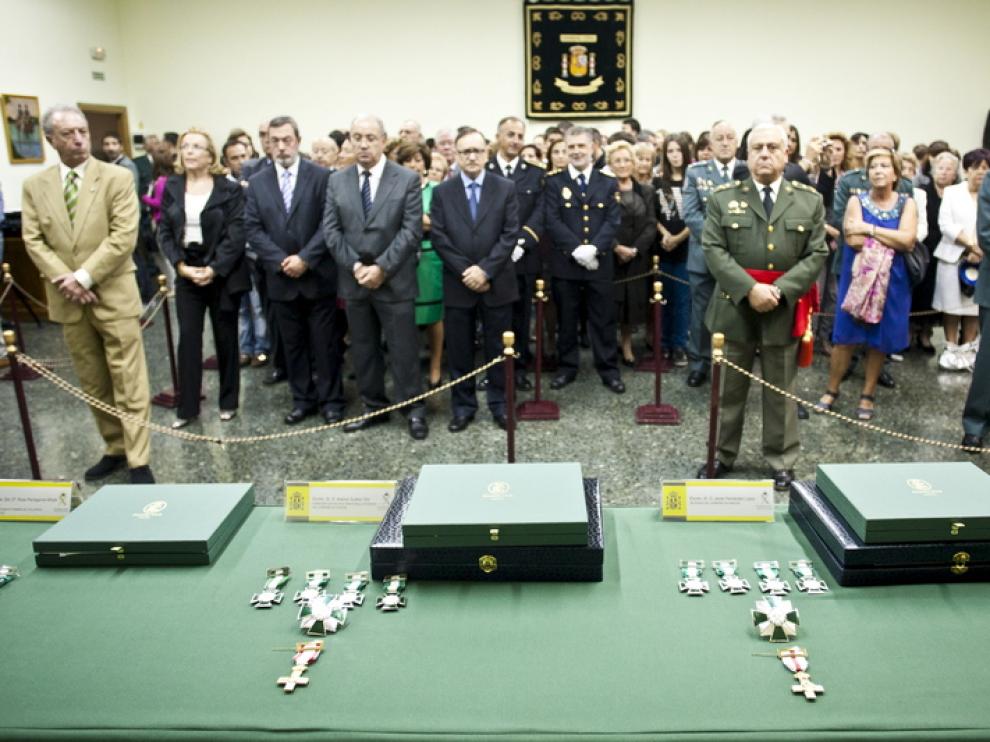 Acto de celebración de la festividad de la Guardia Civil