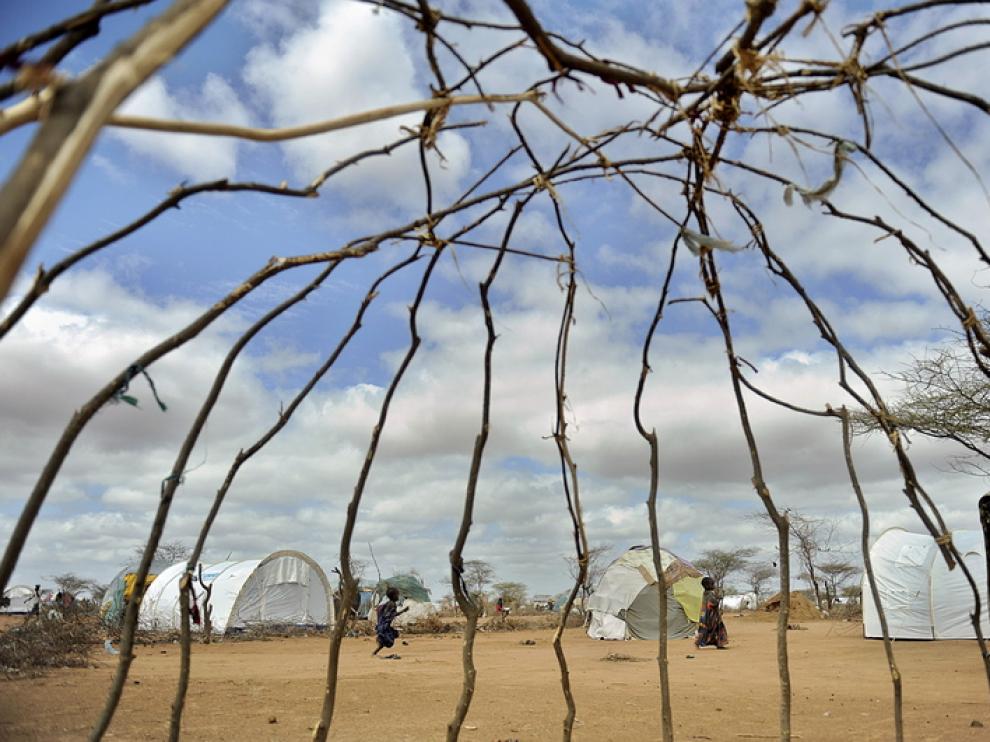 Campo de refugiados de Dadaab en Kenia