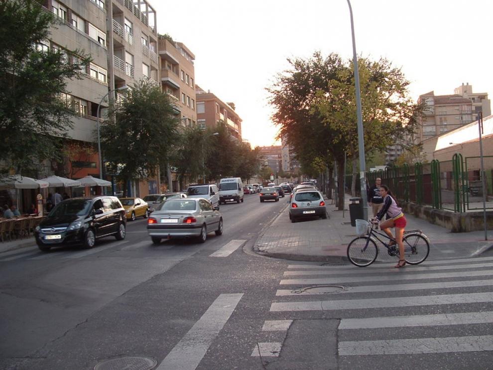 Cruce en el barrio de San Lorenzo