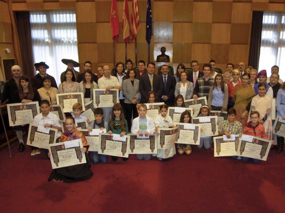 Premiados de las fiestas del Pilar 2011