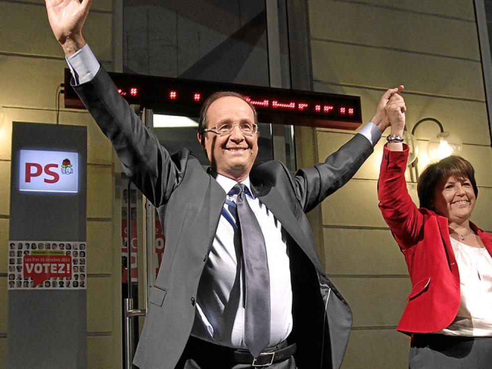 François Hollande será el rival de Sarkozy en las elecciones presidenciales