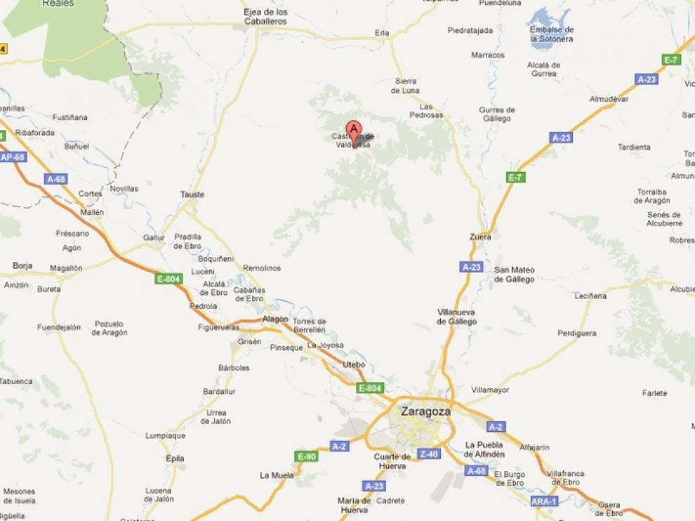 Castejón de Valdejasa está a unos 20 kilómetros de Zaragoza