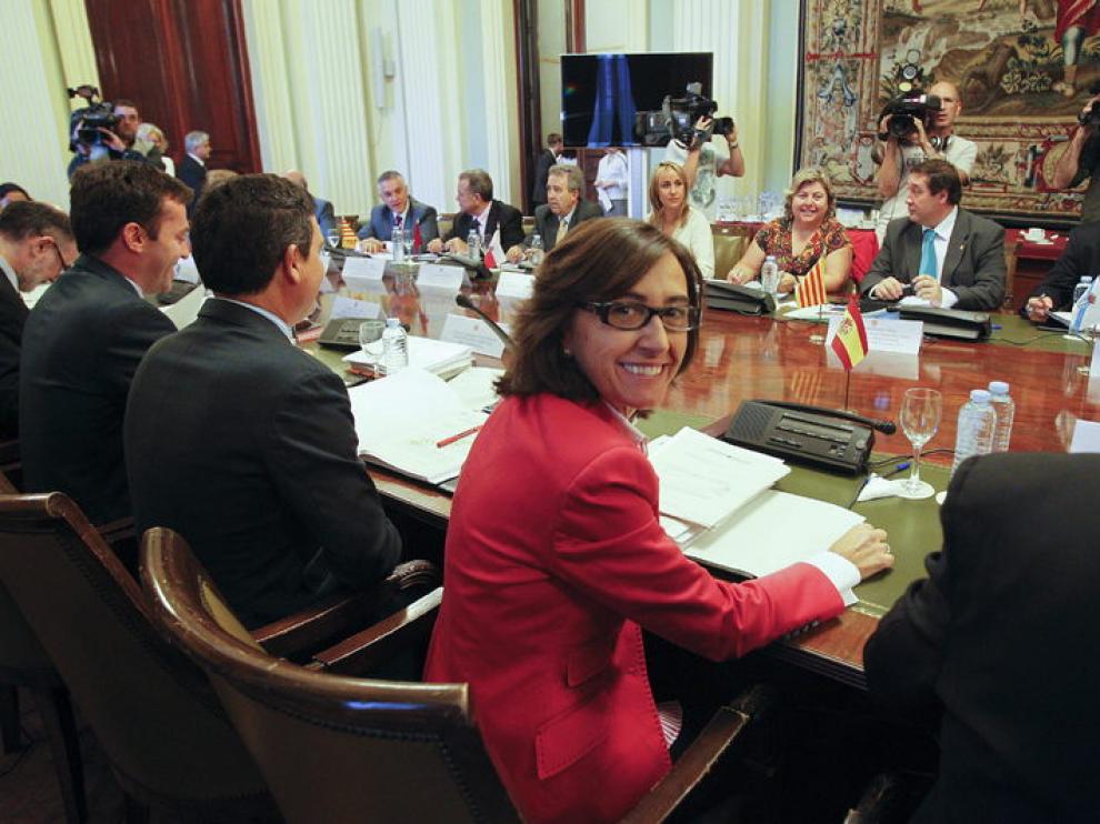 La ministra de Medio Ambiente y Medio Rural y Marino, Rosa Aguilar