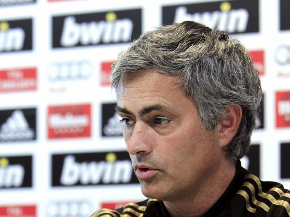 Mourinho, en rueda de prensa