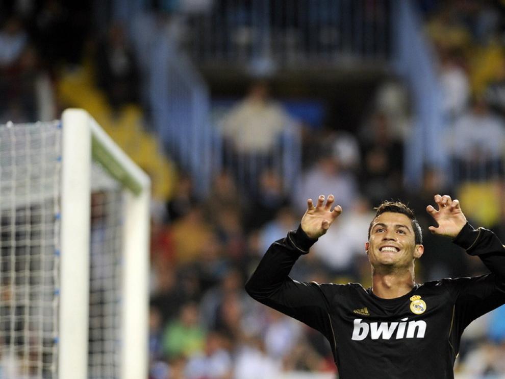 Ronaldo celebra uno de sus tantos