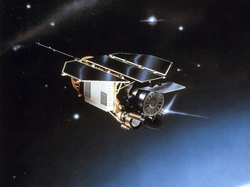 Imagen del satélite alemán Rosat