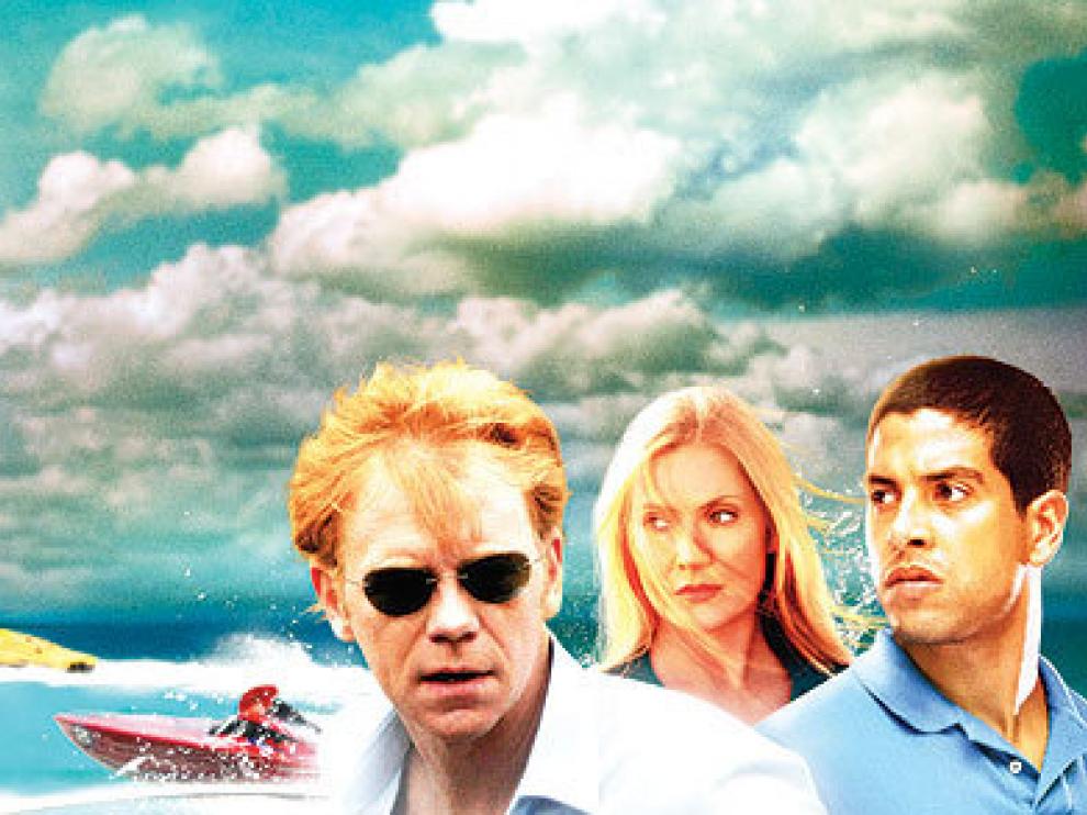 Los protagonistas de la serie 'CSI Miami'.