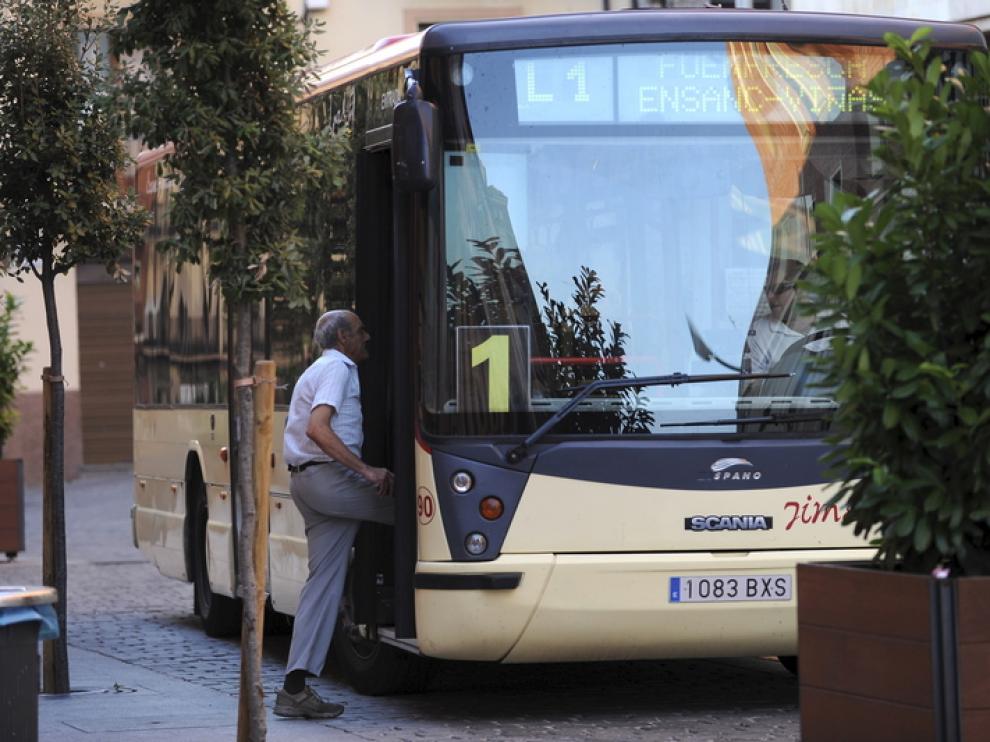 El bus urbano de Teruel