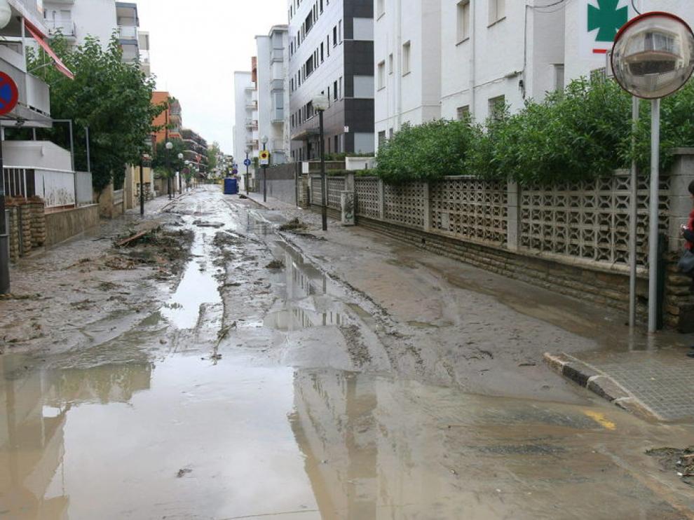 Inundaciones en Salou