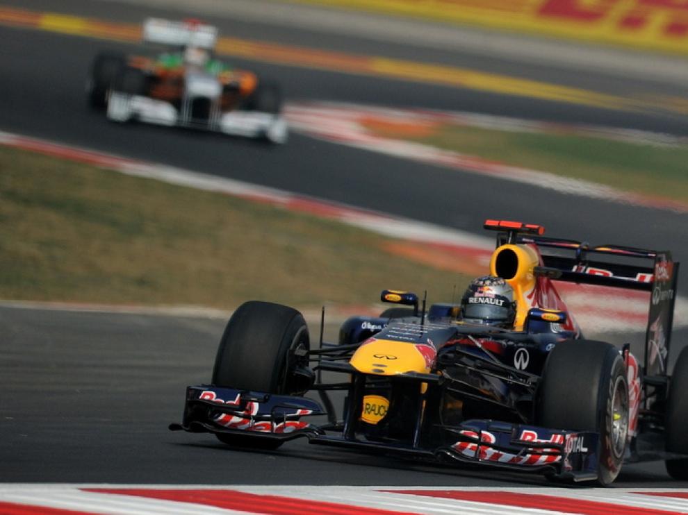 Vettel, en los últimos entrenamientos libres del GP de la India