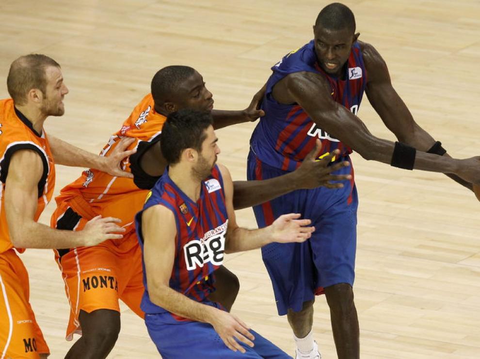 Partido entre Barcelona y Fuenlabrada