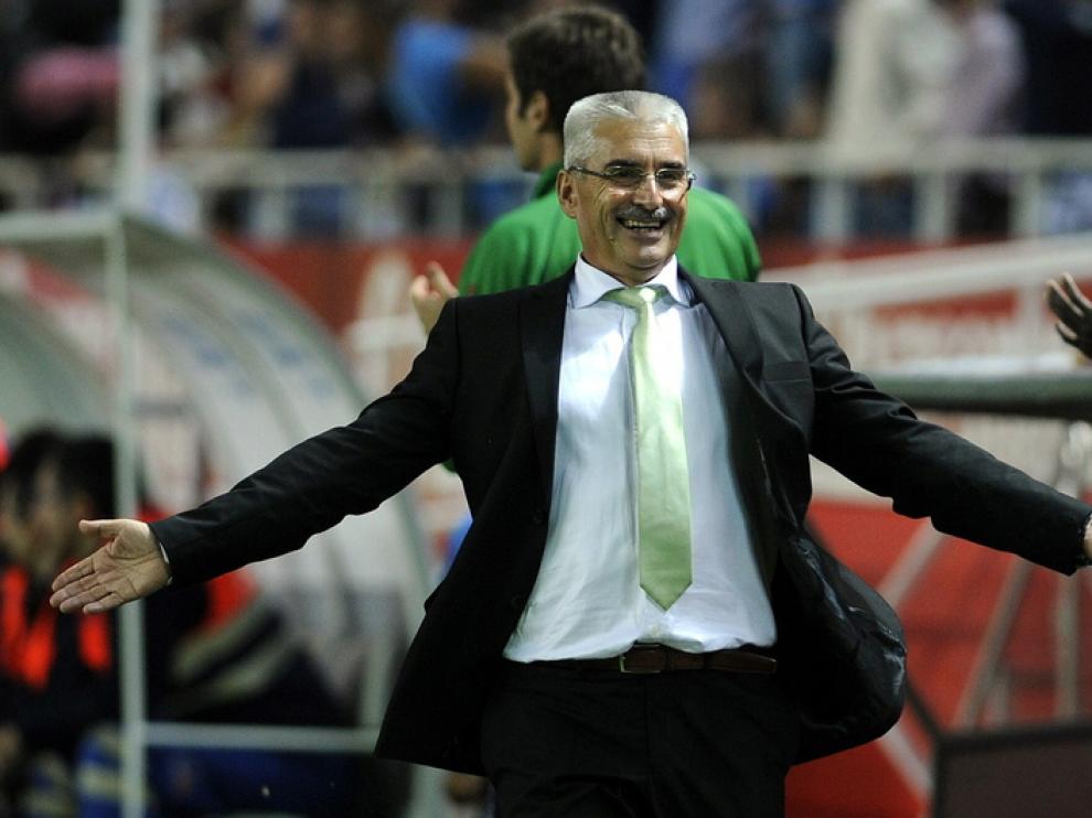 El entrenador del Granada, Fabri
