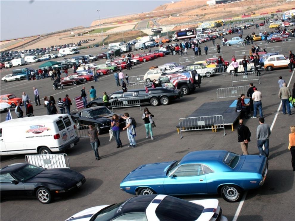 Vehículos participantes en el MotorLand Classic Festival