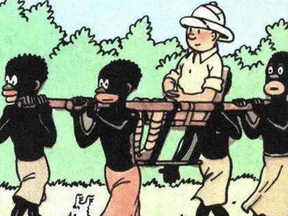 'Tintín en el Congo'