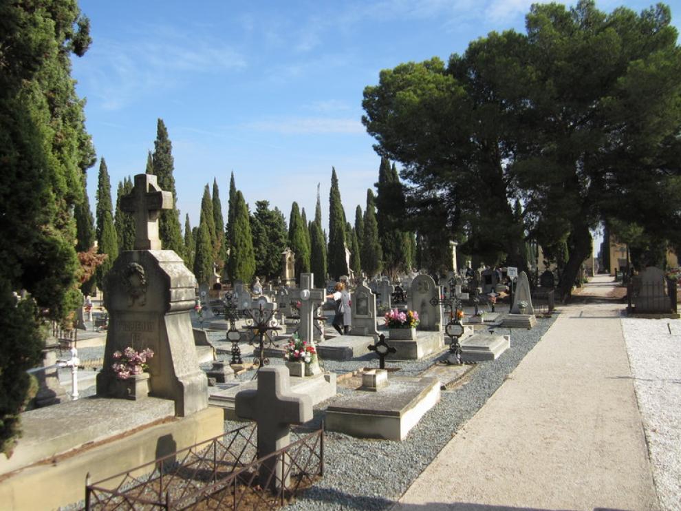 Imagen del cementerio de Torrero